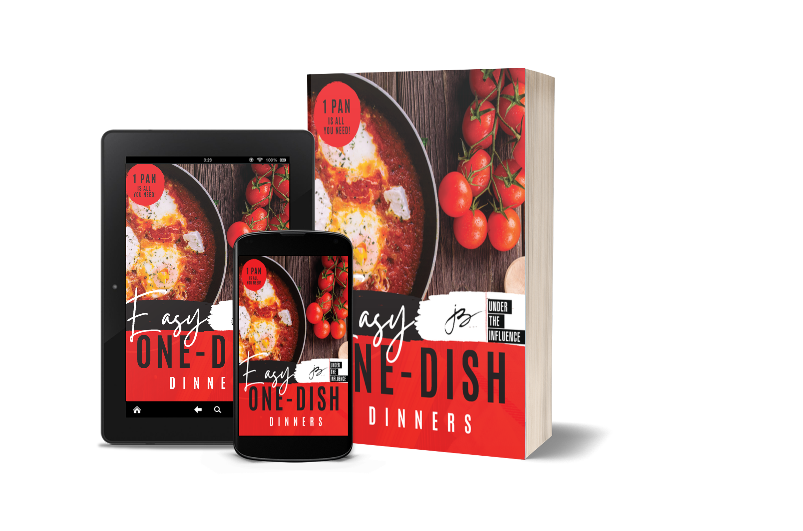 JESSICA BROTHERS |UNDER THE INFLUENCE - Easy One-Dish Dinners-3D-Composite